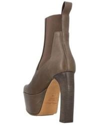 Rick Owens - Solid-Color Leather Ankle Boots - Lyst
