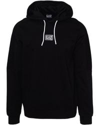 EA7 - Logo Pattern Sweater - Lyst