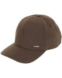 Herno - Linen Panelled Hat - Lyst
