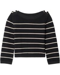 Zimmermann - Striped Knit Sweater - Lyst