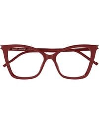Saint Laurent - Eyewear Sl 386 Cat-Eye Glasses - Lyst
