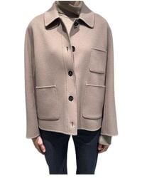 Max Mara - Button-Up Patch-Pocket Jacket - Lyst