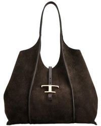 Tod's - T Timeless Medium Tote Bag - Lyst