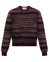 Isabel Marant - Isabel Marant Étoile Morine Striped Knitted Sweater - Lyst