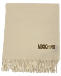 Moschino - Fringed Scarf - Lyst