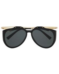 Saint Laurent - Eyewear Amelia Aviator Sunglasses - Lyst