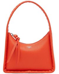 Fendi - Mini Fendessence Logo Plaque Tote Bag - Lyst