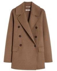 Max Mara - 'S Smmrita Double-Breasted Coat - Lyst