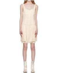 OPEN YY - Pleated Dress - Lyst