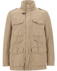 Fay - Toggle Fastening Jacket - Lyst