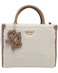 Liu Jo - Shearling Effect Tote Bag - Lyst