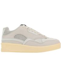Jil Sander - Panelled Low-Top Sneakers - Lyst
