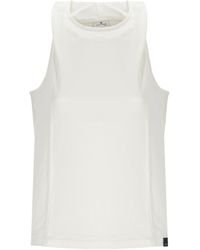 Courreges - Courrèges Logo Embroidered Hooded Tank Top - Lyst