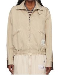 Maison Mihara Yasuhiro - Zip-Up Bomber Jacket - Lyst