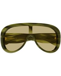 Gucci - Eyewear Navigator Frame Sunglasses - Lyst