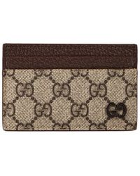 Gucci - Logo Card Holder - Lyst