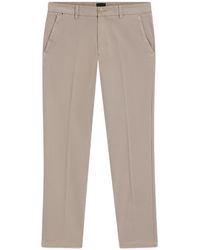 BOSS - Boss Slim-Fit Stretch Twill Trousers - Lyst