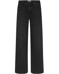 FRAME - High-Waisted Wide-Leg Jeans - Lyst