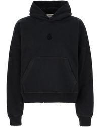 McQueen - Skull Detailed Distressed Hoodie - Lyst