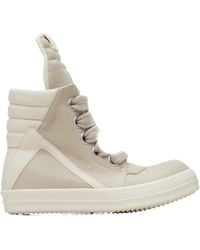 Rick Owens - Lace-Up High-Top Casual Sneakers - Lyst