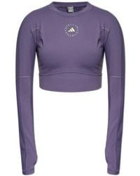 adidas By Stella McCartney - Short Crewneck Training T-Shirt - Lyst