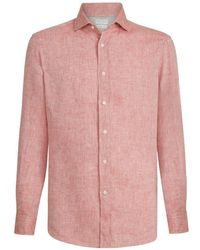 Brunello Cucinelli - Linen Easy-Fit Shirt - Lyst