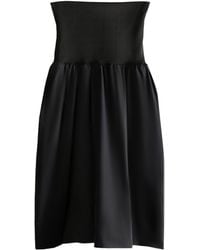 Amomento - Shirring Flare Skirt - Lyst