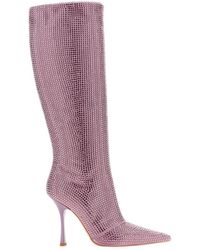 Liu Jo - Leonie Hanne X Embellished Pointed Toe Boots - Lyst