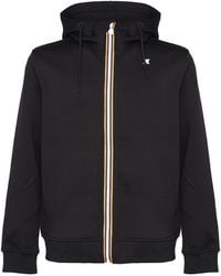 K-Way - Zip-Up Logo Hoodie - Lyst