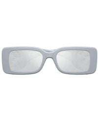 Gucci - Eyewear Rectangular Frame Sunglasses - Lyst