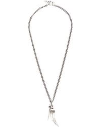 Ann Demeulemeester - Mikke Chunky Necklace With Charm - Lyst