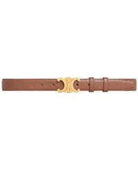 Celine - Triomphe Belt 25Mm - Lyst