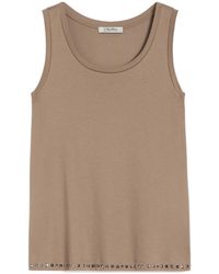 Max Mara - Stud-Embellished Tank Top - Lyst