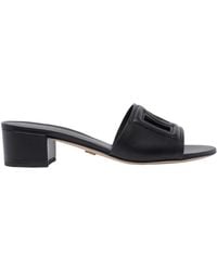 Dolce & Gabbana - Cut-Out Logo Detailed Slides - Lyst