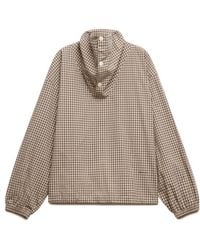 Marni - Checked Poplin Shirt With Funnel Neck - Lyst