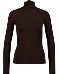 Ferragamo - Ferragamo Roll Neck Knitted Jumper - Lyst