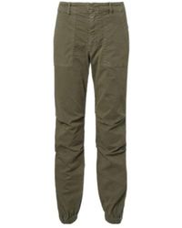 Nili Lotan - Utility Cotton Tapered Pants - Lyst