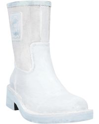 MM6 by Maison Margiela - Solid Color Ankle Boots - Lyst