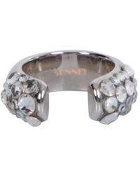 Sunnei - Embellished Open Ring - Lyst