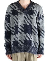 Dries Van Noten - V-Neck Knitted Jumper - Lyst