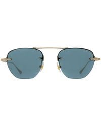 Montblanc - Eyewear Rimless Geometric Sunglasses - Lyst