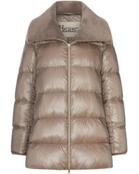 Herno - Long-Sleeved Padded Jacket - Lyst