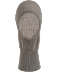 Rick Owens - Ribbed Knit Balaclava - Lyst