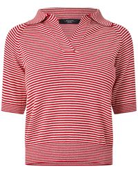 Weekend by Maxmara - Horizontal Striped Knit Top - Lyst
