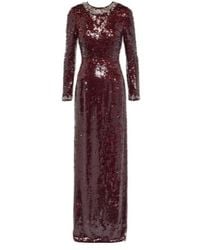 Erdem - Yoanna Sequined Open-Back Gown - Lyst