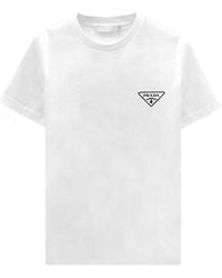Prada - Short-Sleeved T-Shirt - Lyst
