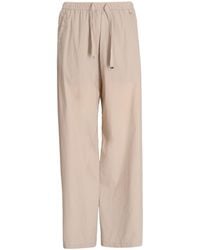 Herno - Drawstring Straight-Leg Trousers - Lyst