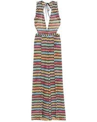 Missoni - Zigzag-Knit Cut-Out Jumpsuit - Lyst