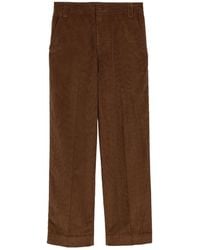 Ami Paris - Casual Trousers With Belt Loops - Lyst