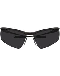 Balenciaga - Eyewear Geometric Frame Sunglasses - Lyst